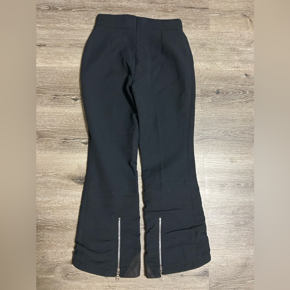 Bogner Ski Pants Black Wool Blend Size 10 Vintage Made in USA - Picture 14 of 16